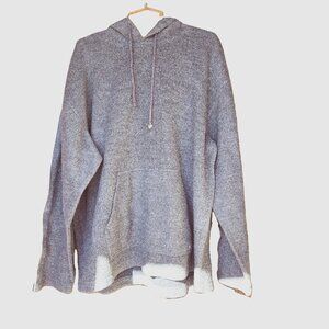Quicksilver Long Sleeve Grey Hoody Fleece XL/TG
